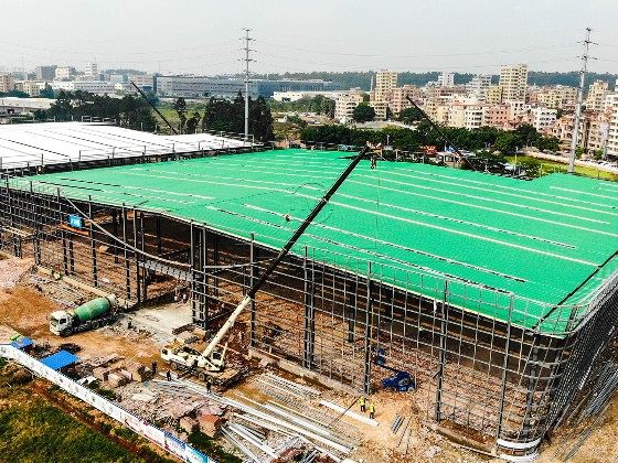 【天譜安鋼結構廠房案例】——廣州番禺大型鋼結構廠房 【天譜安鋼結構廠房案例】——廣州番禺大型鋼結構廠房